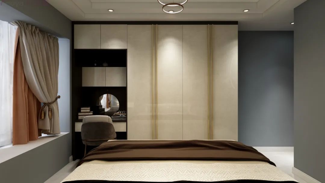 臥室設(shè)計(jì)案例分享，這樣設(shè)計(jì)，全家老小都睡得香