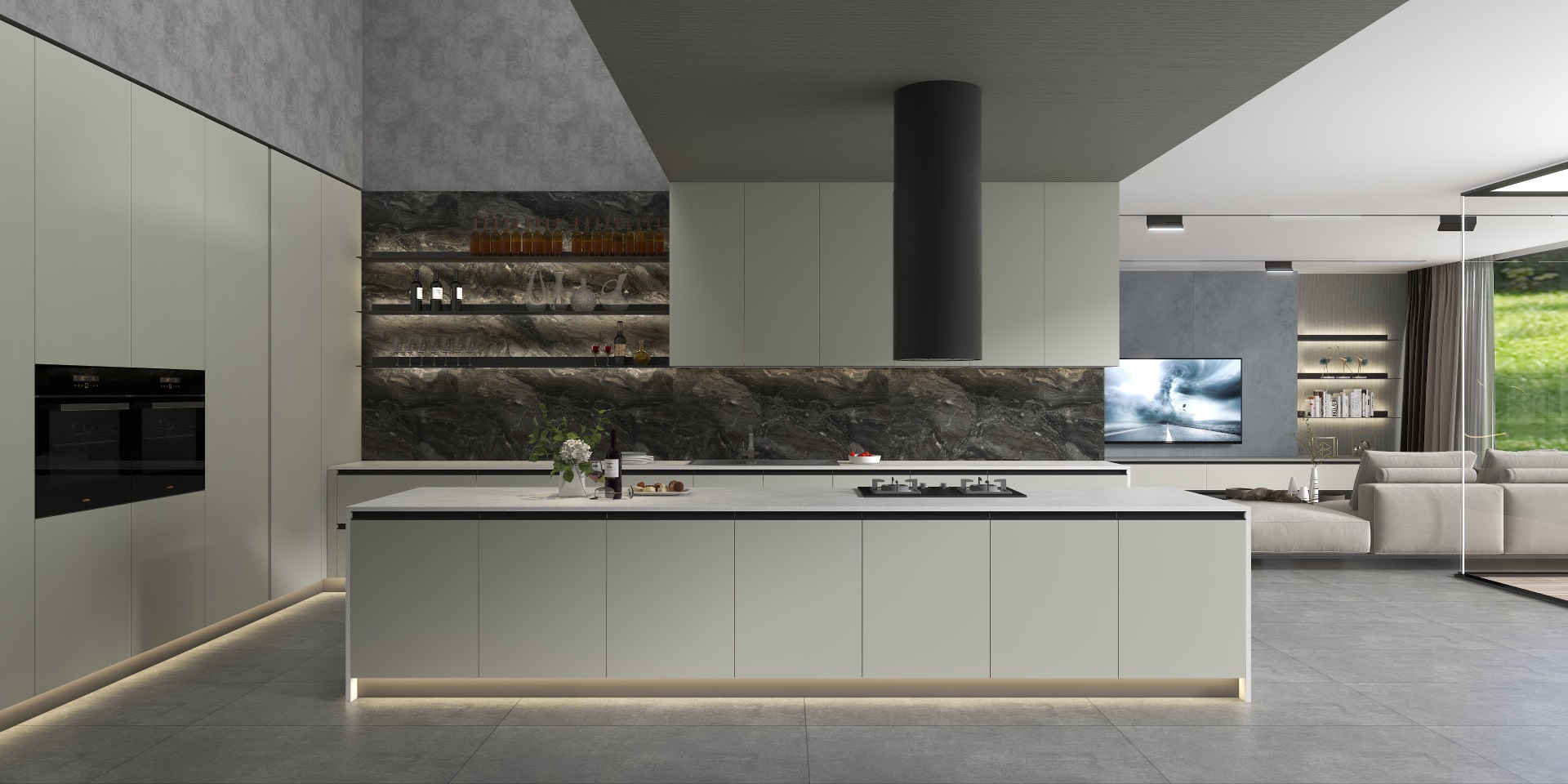 定制櫥柜選深色好還是淺色好？如何搭配定制櫥柜？